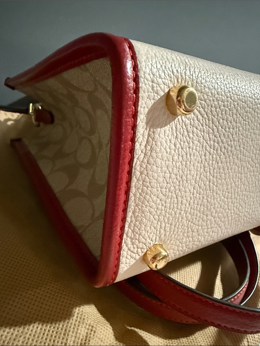 Coach Lunar New Year Dempsey signature canvas with a rabbit and carriage motif - Picture 10 of 15